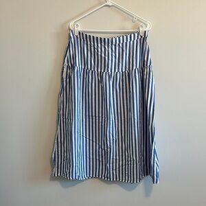 Old Navy Cotton Striped Skirt